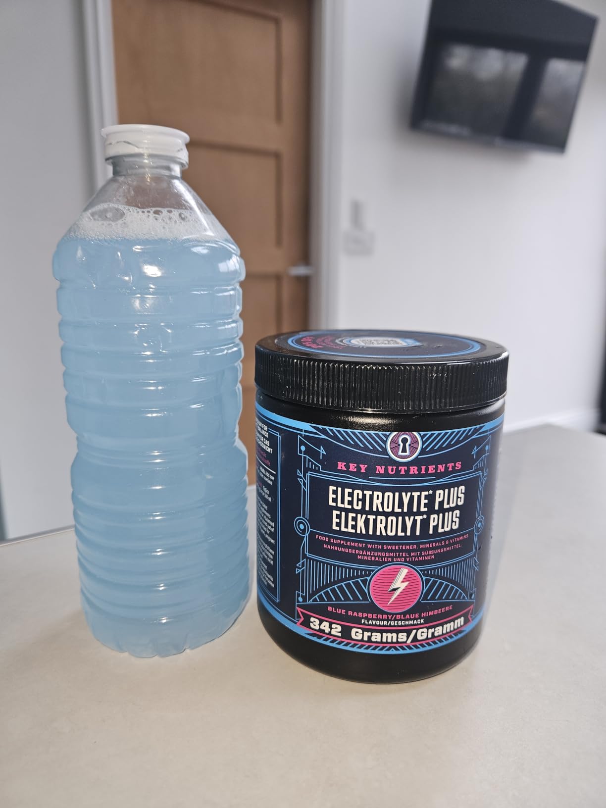 Key Nutrients Electrolytes Hydration Powder - Delicious Blue Raspberry ...