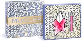 Mugler Angel Nova Eau de Parfum - Women's Perfume Travel Set ($163 Value) - Floral & Fruity - With Bergamot, Rose, and Cedarwood- 1.6 Fl Oz Full Size & 0.3 Fl Oz Travel Size Fragrances