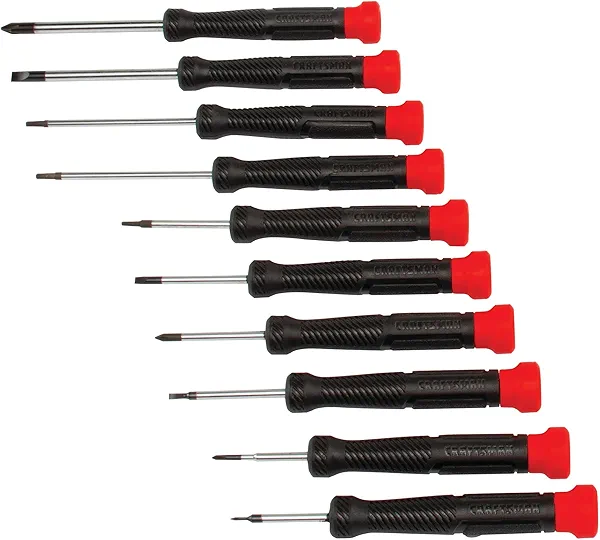 CRAFTSMAN Screwdriver Set, Precision, 10Piece (CMHT65070)