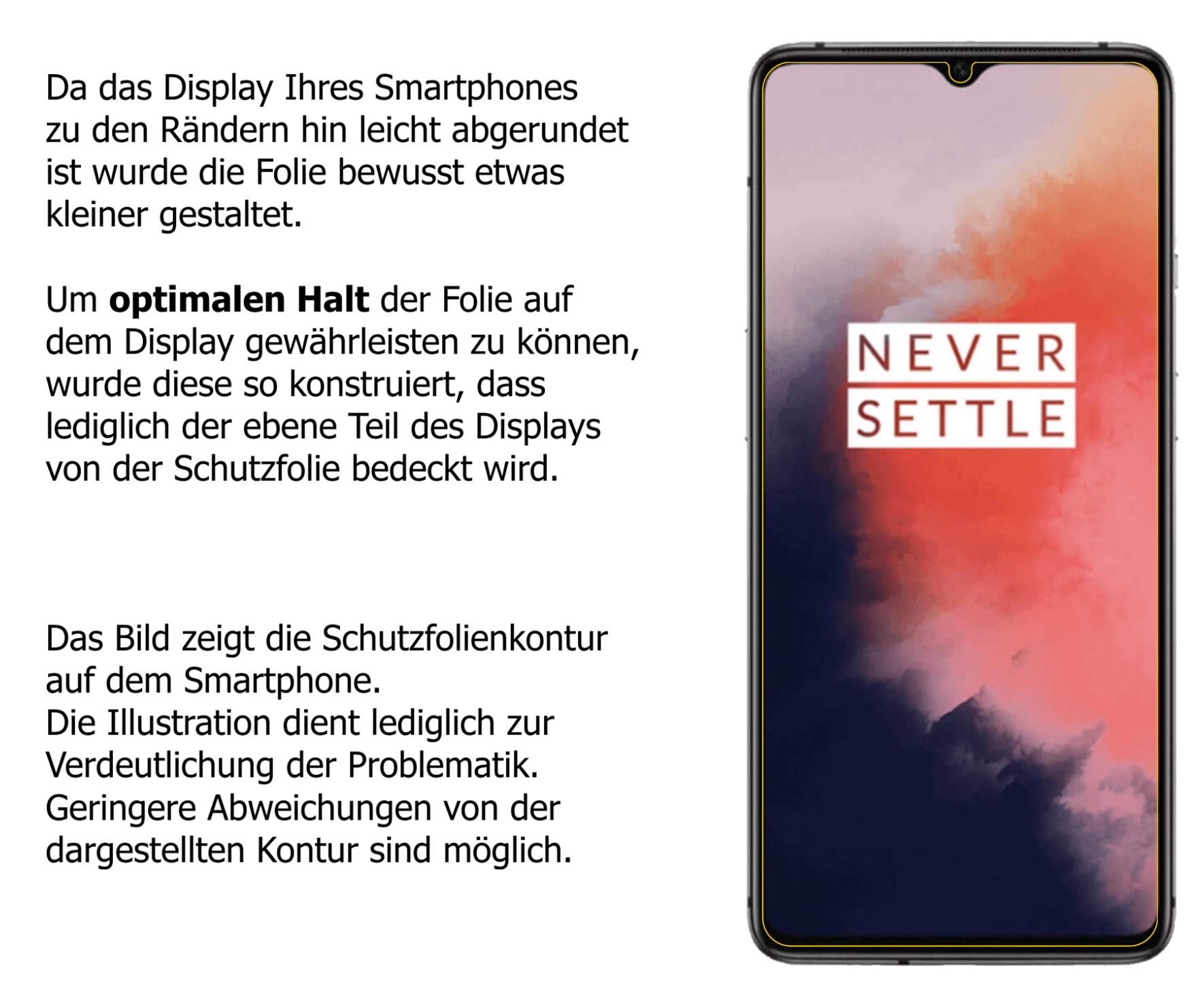 12 Pellicole Protettive Trasparenti Per Retro OnePlus 7T Pro | Fatte In Germania, Senza Bolle, Compatibili Con Cover - 2