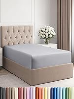 Vista 641 de King Fitted Bed Sheet - Bottom Single Fitted Sheet Only - Ultra-Soft Hotel Luxury Bedding w/ 8-16 Inch Deep Pockets - Breathable, Cooling & Wrinkle