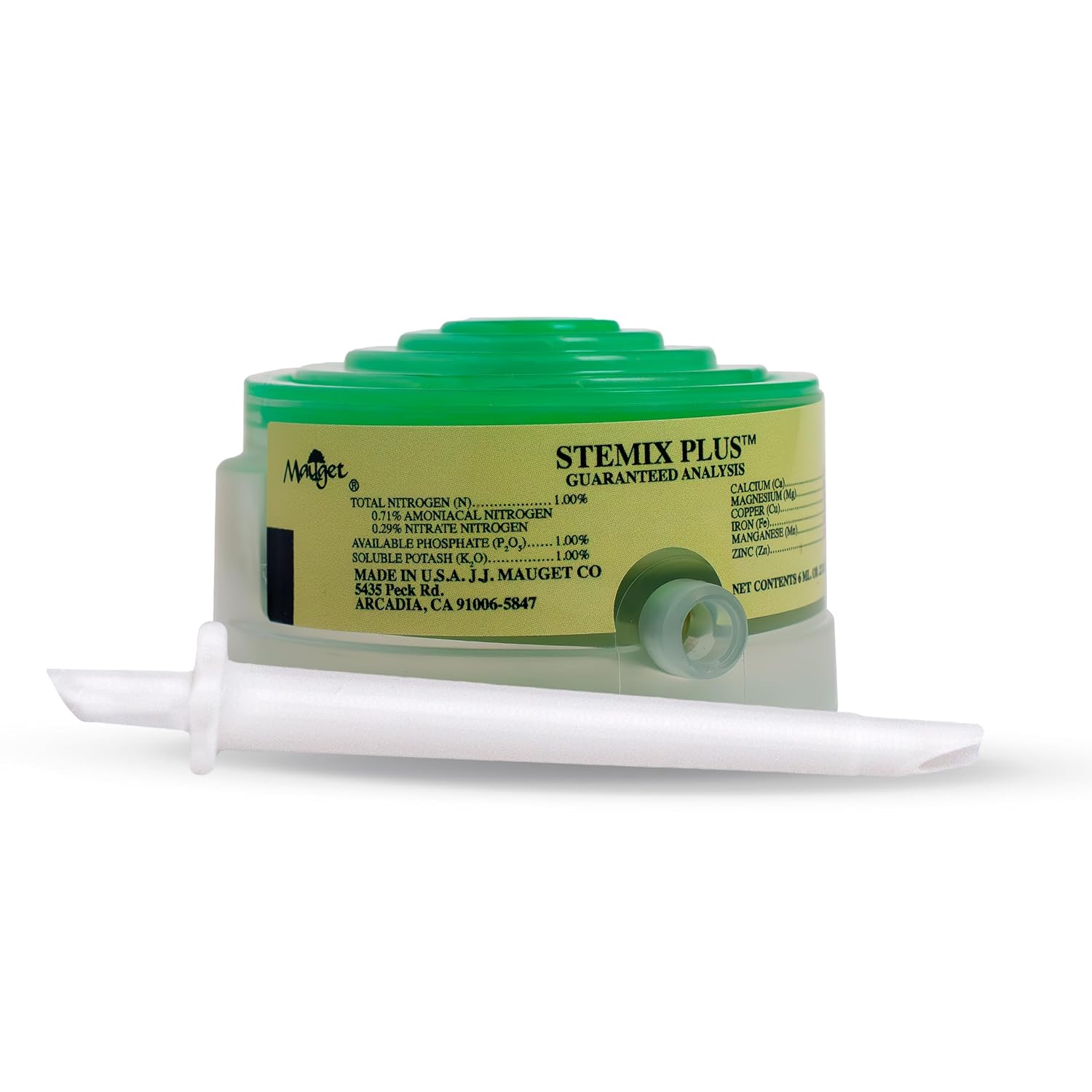 Mauget Stemix Plus 6ml All Purpose Fertilizer, Tree Injector, Pack of 24 Caps