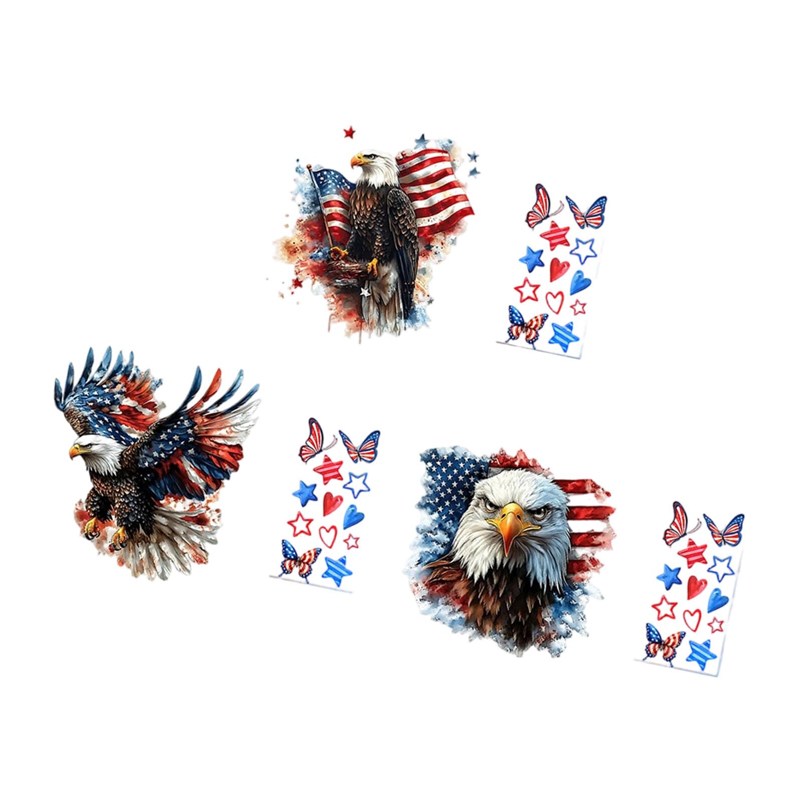 our fave Statics Cling Window Decal US Flag Design Easy to Apply and Remove Party Window Clings for Festival Decors Party Clings