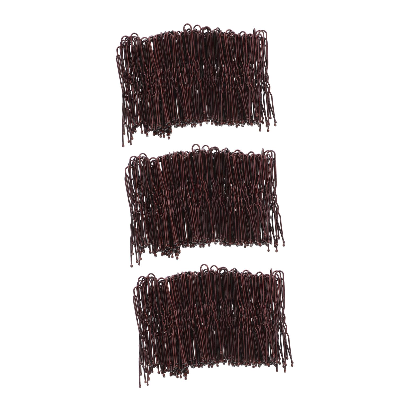600 pezzi Forcine Capelli Metallo Forma U Ondulate Antiscivolo per Chignon con Scatola Porta Accessori Forcelle Resistenti per Donna Uso Quotidiano e Feste