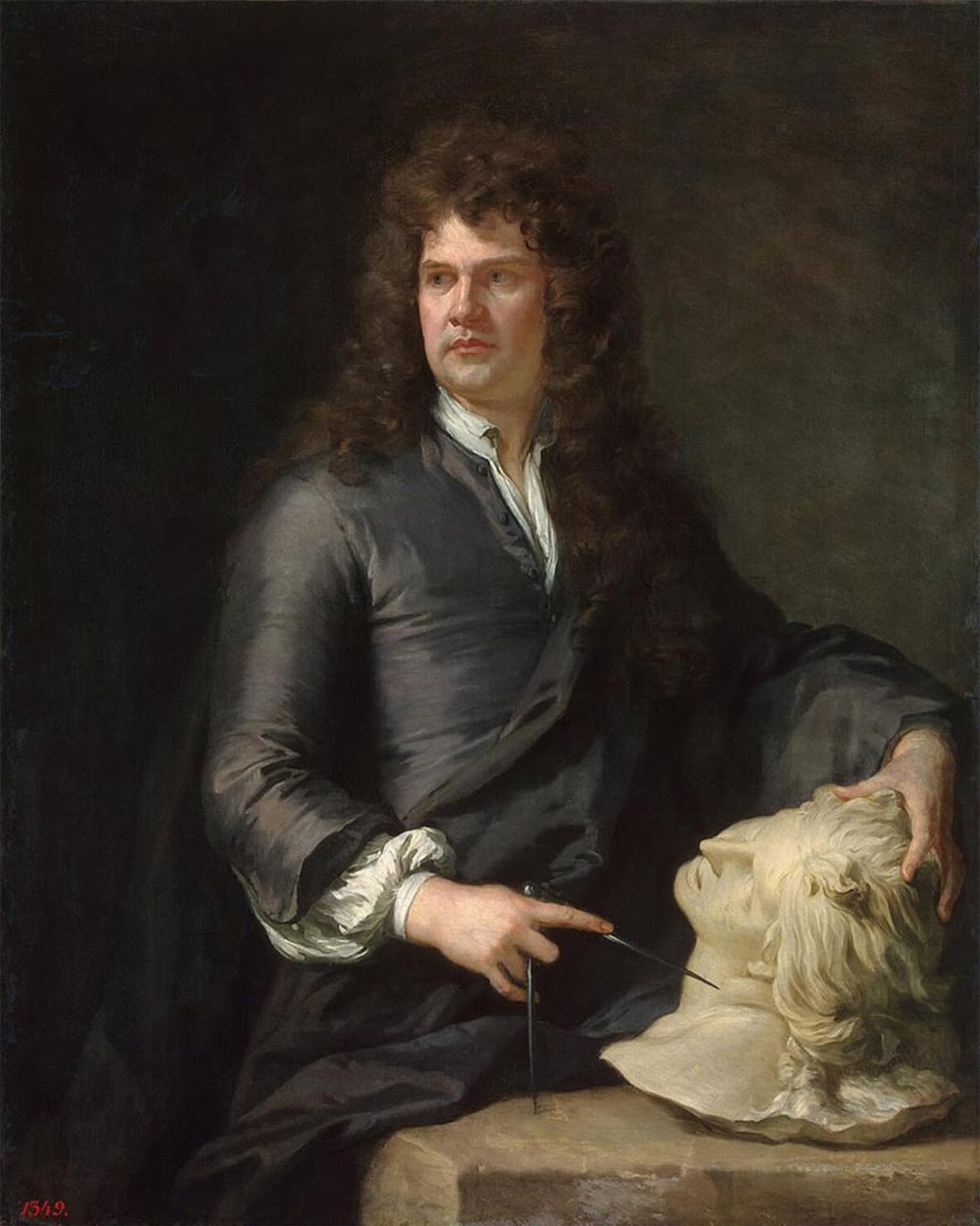 POSTERIIk Famous Animal Posters Vintage Picture Grinling Gibbons by Godfrey Kneller Modern Wall Decor for Home Decor 60x90cm