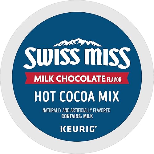 Miniatura 12 de Swiss Miss Milk Chocolate Hot Cocoa Keurig - Cápsulas de taza K