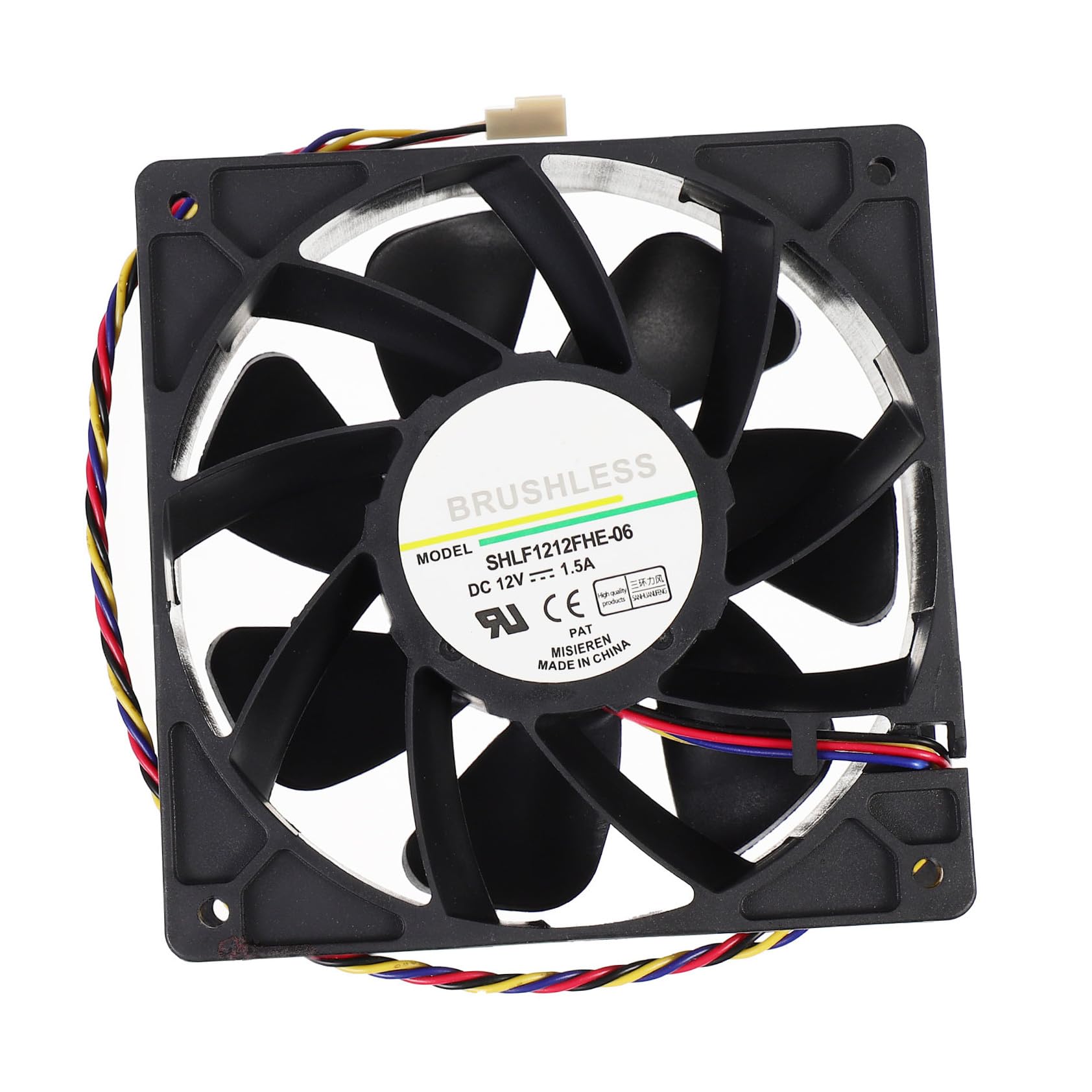 Ventola Pwm di Controllo Velocità 1, 5a 12v in Pbt Nera