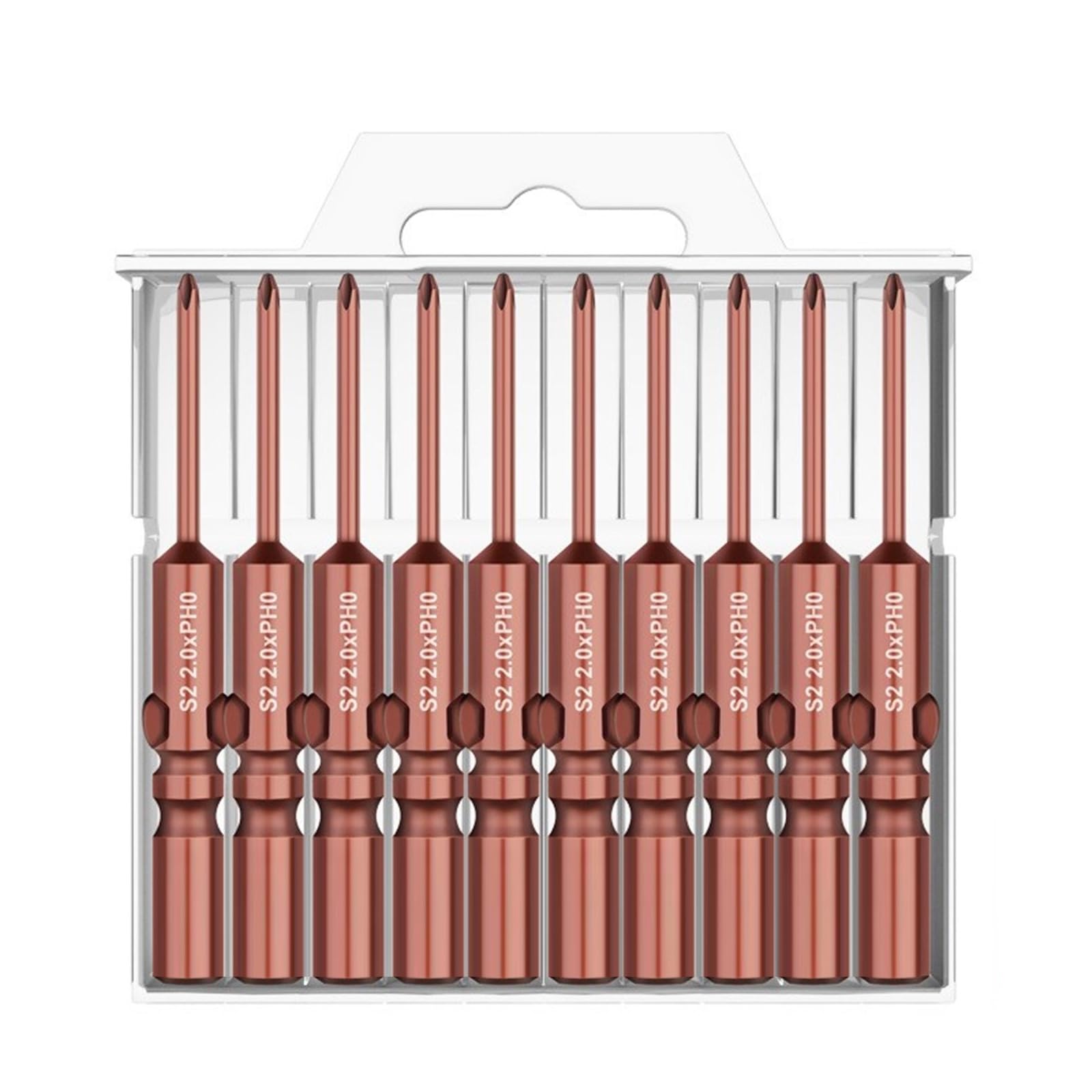 Impacts Crossing Bits Long Screwdriver Bits PH0 PH1 PH2 1 / 4Inch Hexagon Shank Crossing Impacts Driver for Drilling Screwdriver Set