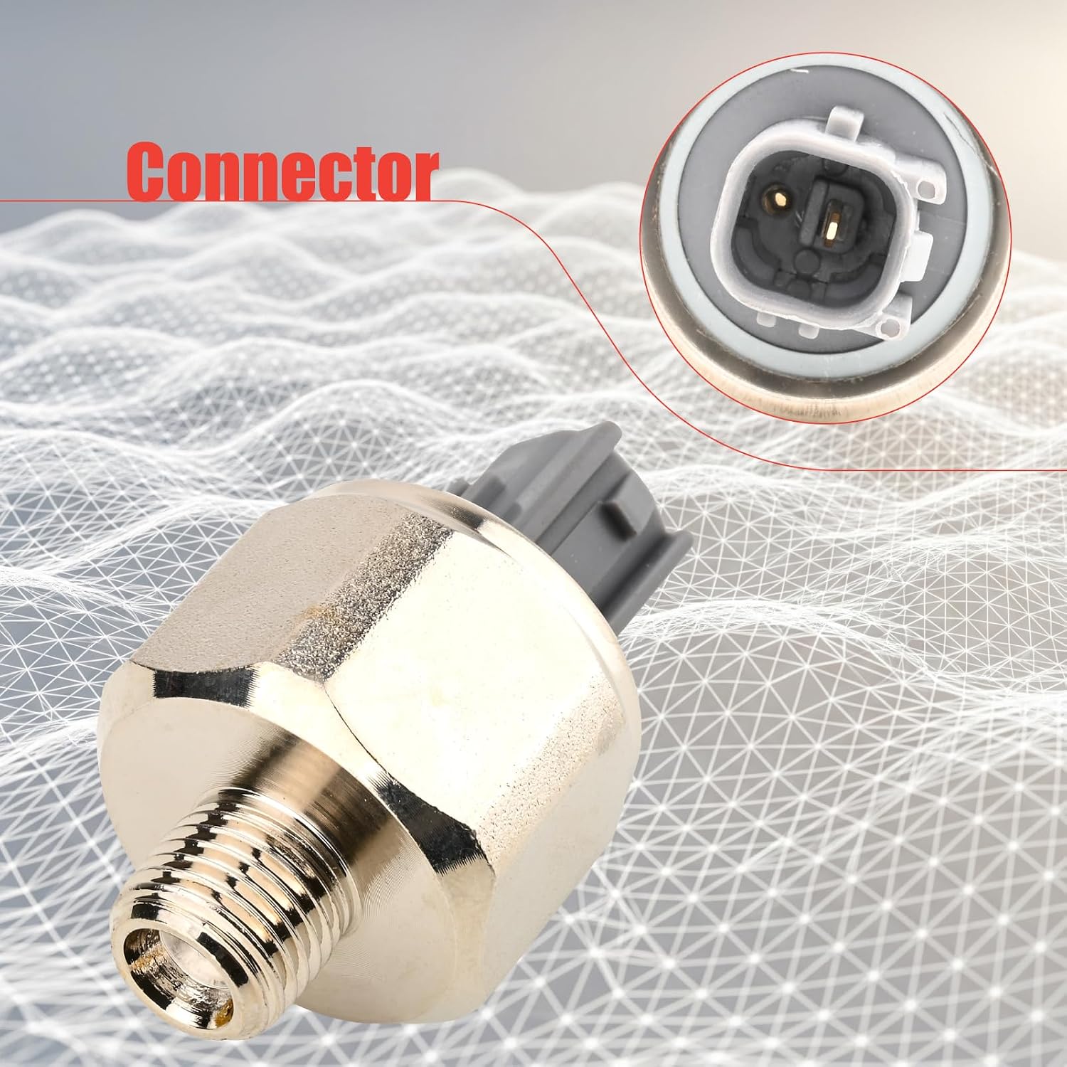 89615-12090 Ignition Knock Detonation Sensor Compatible with 4Runner Avalon Camry ES300 GS300 LS400 Previa RX300 SC400 Sienna T100 Tacoma Tundra