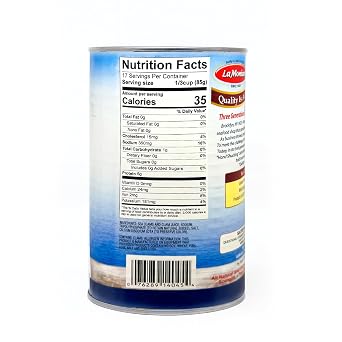 LaMonica Chopped Sea Clams 51 oz Wild Caught, Fully Cooked No MSG Perfect for Clam Chowder, Pasta & Seafood Recipes