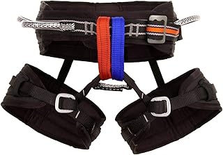 Metolius Safe Tech Waldo - Arnés de Escalada, Talla Mediana, Color Negro