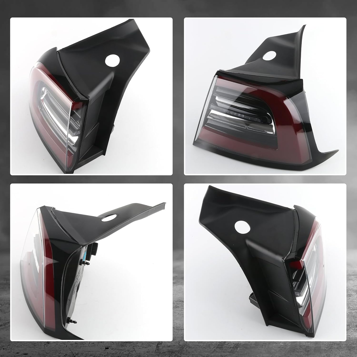 1077398-00-F 1077398 Right Passenger Side Rear Tail Light Brake Outer Tail Lamp Assembly Compatible with Tesla Model 3 2017 2018 2019 2020 LED Tail Light