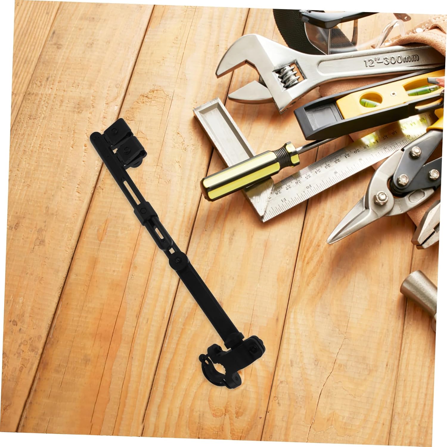 Adjustable Umbrella Bracket for Electric Bikes Clamp Umbrella Holder for Car Bike Push Cart Weatherproof Easy to Install Stand