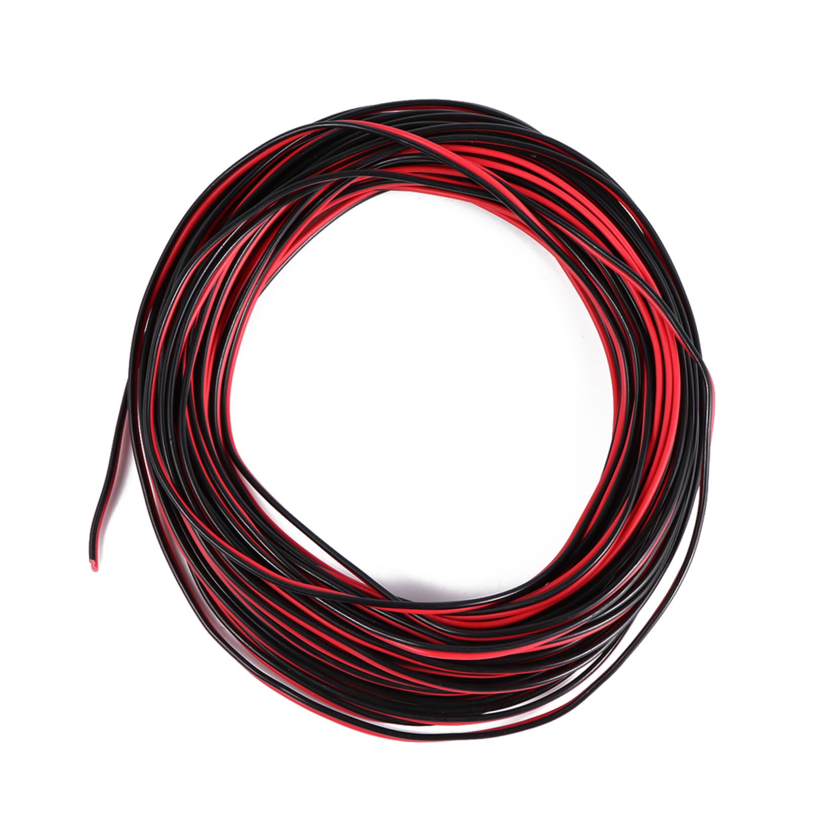 Cable de altavoz de cobre estañado 2x0.2mm² flexible de 20 metros para audio doméstico 8