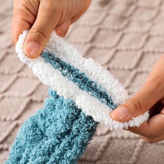 Fuzzy Socks, Women's Fluffy, Cozy Socks for Winter Warm