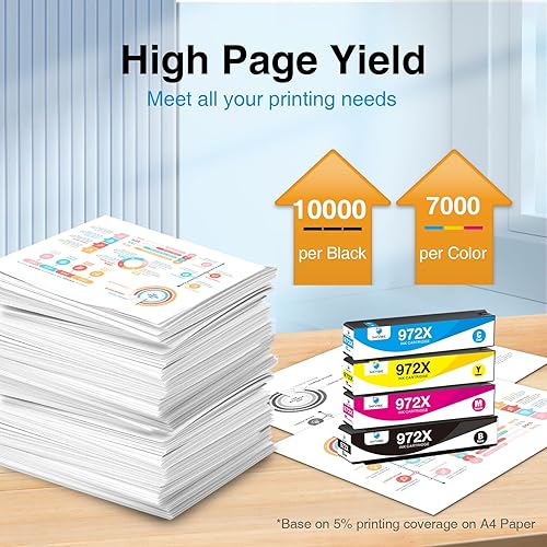 Miniatura 12 de Botella de tinta negra 502, tinta de pigmento, repuesto para botella de repuesto de tinta Epson 502 compatible con Ecotank ET-2760 ET-2750 ET-3760