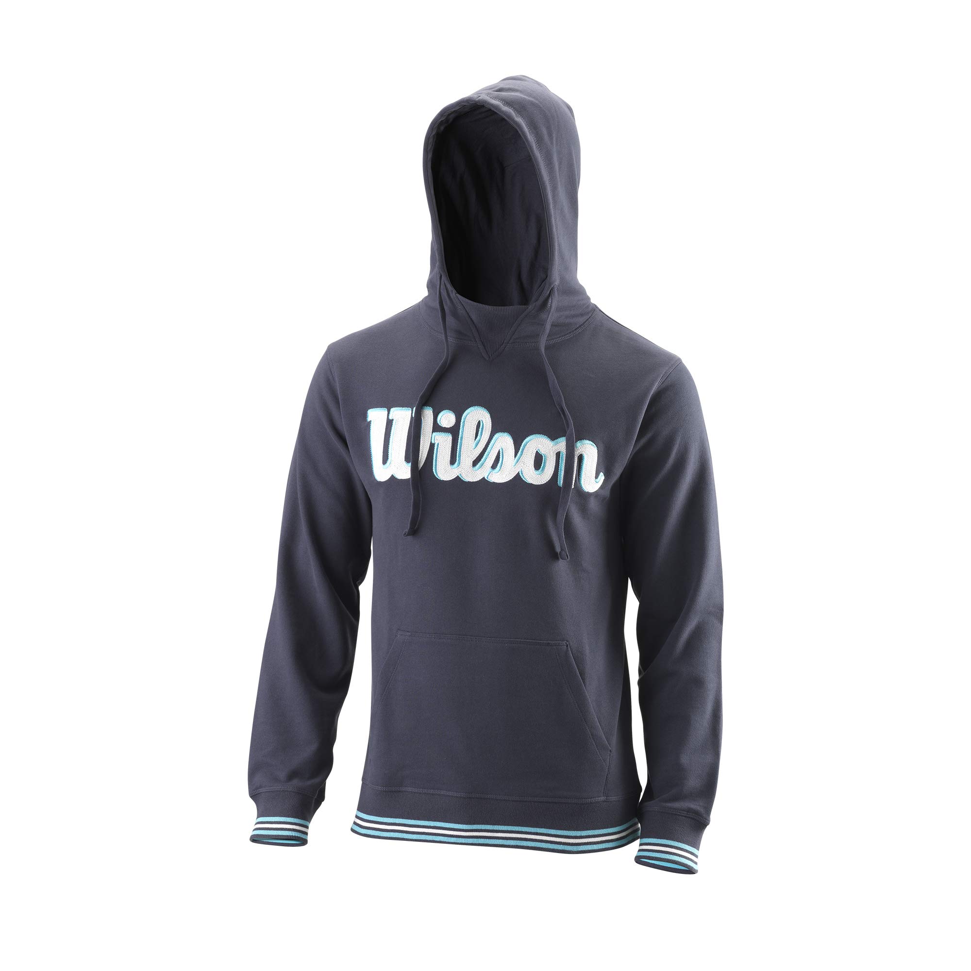 Wilson CHI SCRIPT PO HOODY Felpa da uomo, Cotone