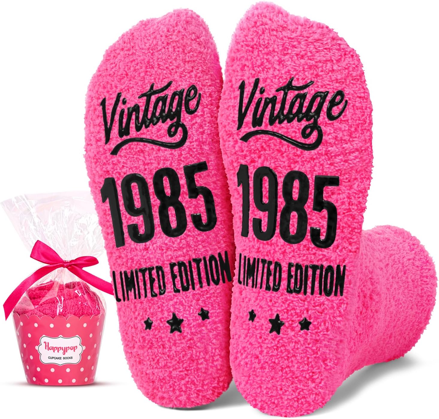 HAPPYPOP 39th Birthday Gifts Ideas for Women Socks for 39
