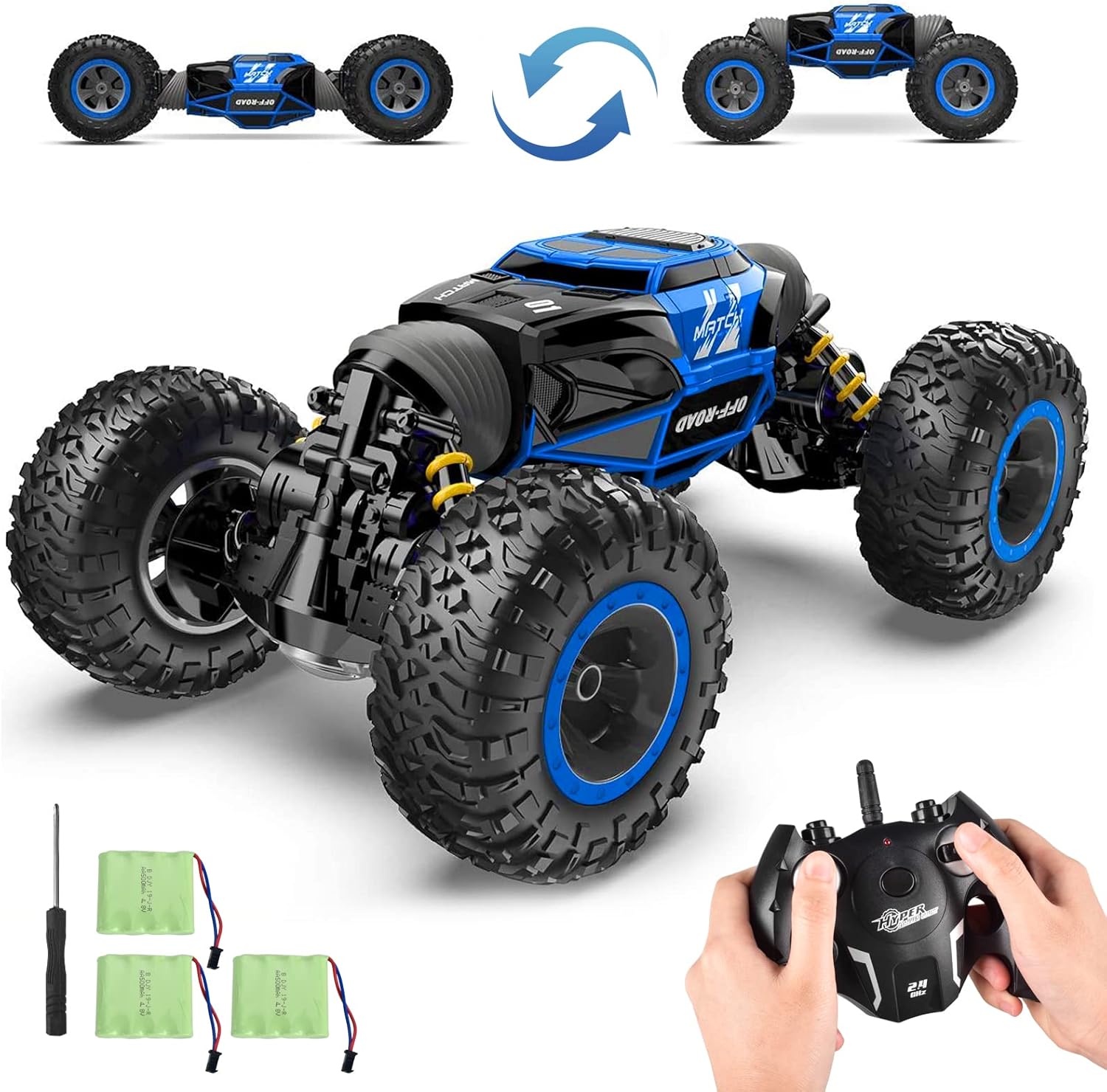 Transforming RC Stunt Car with Remote Control Kuwait Ubuy - Main Image