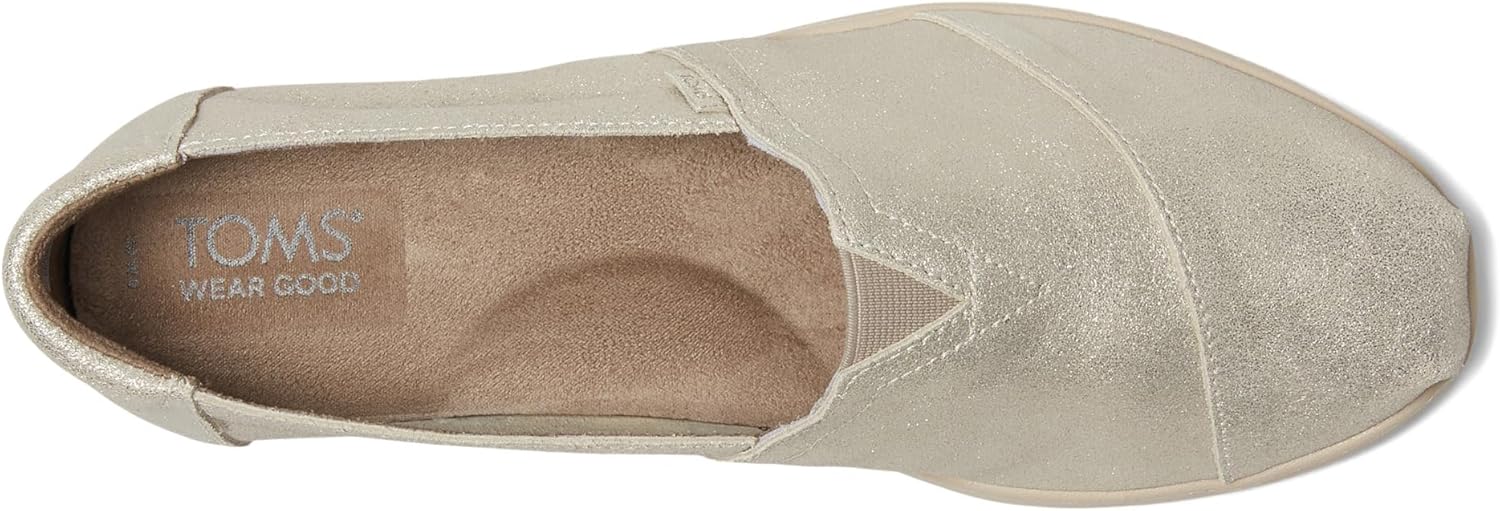 Toms Women's Alpargata Plus, Champagne, 6 Medium - Image 2