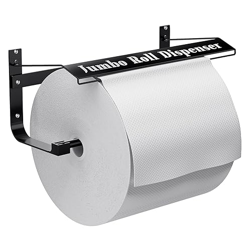 Wall Mounted Wiper Dispenser, Jumbo Paper Towel Dispenser, 17.0"x8.5"x7.5"