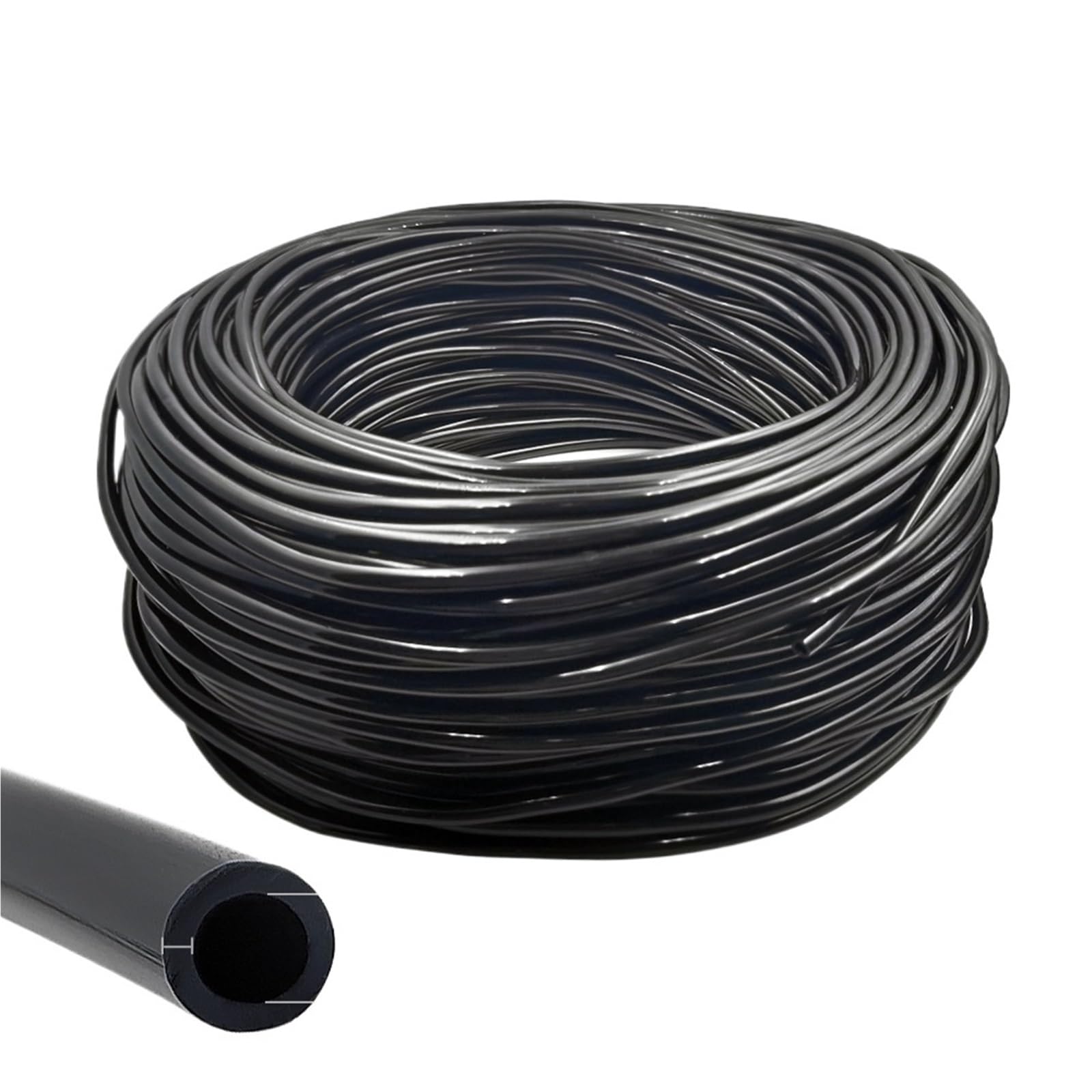 Manguera de jardín de 4/7 mm, longitud ajustable, for bricolaje, 10 m, 20 m o 30 m. de riego, suministros de tubería de microgoteo de PVC.(50M)