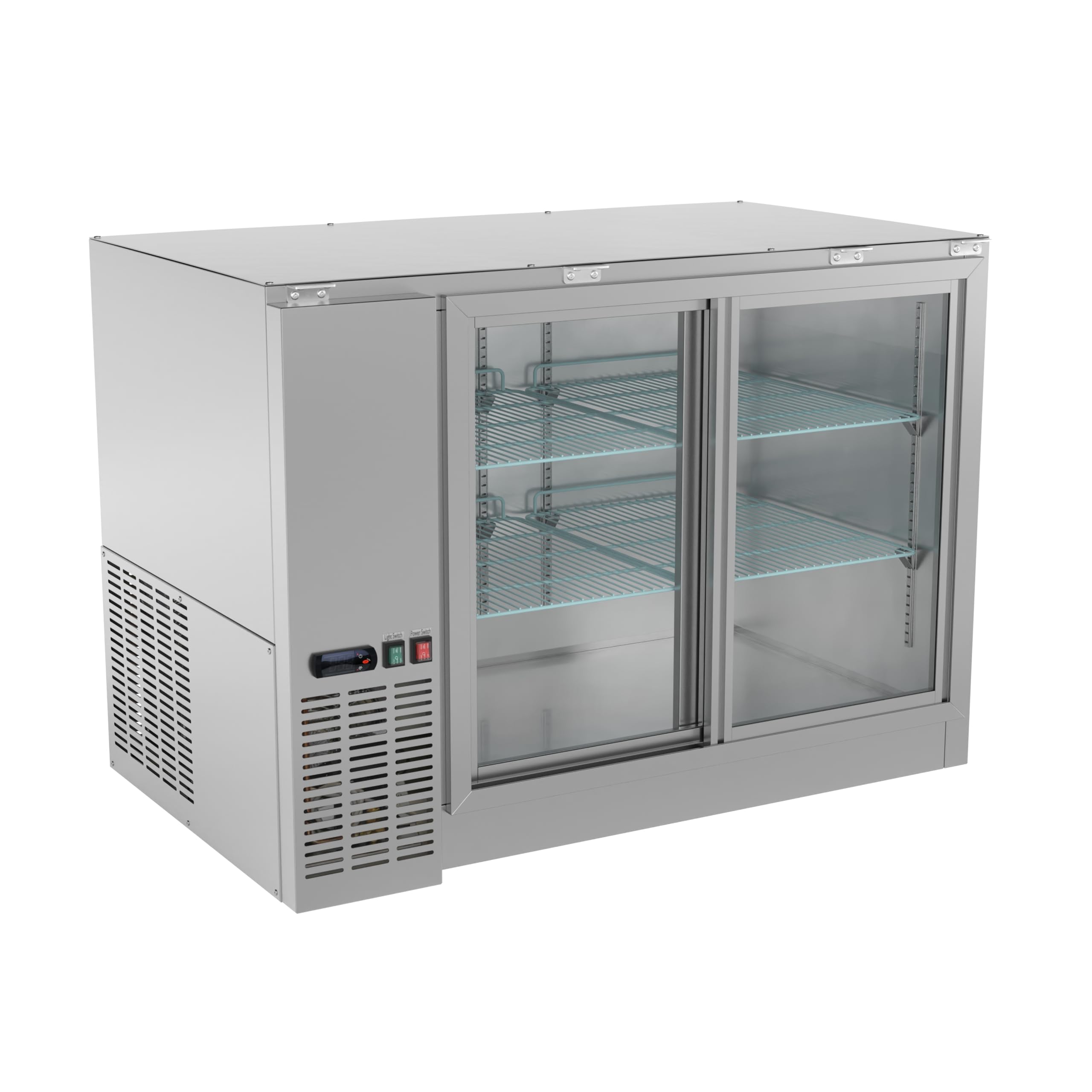 Krollen Industrial UBB-48S-GT-S 13 cu ft Beverage Cooler Stainless Steel