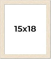 Vista 24 de Poster Palooza Marco de fotos contemporáneo de madera dorada antigua de 15 x 18 pulgadas, acrílico UV, respaldo de tablero de espuma y accesorios