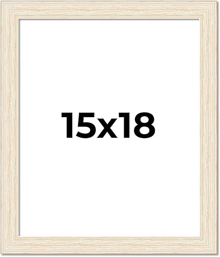 Miniatura 24 de Poster Palooza Marco de fotos contemporáneo de madera dorada antigua de 15 x 18 pulgadas, acrílico UV, respaldo de tablero de espuma y accesorios