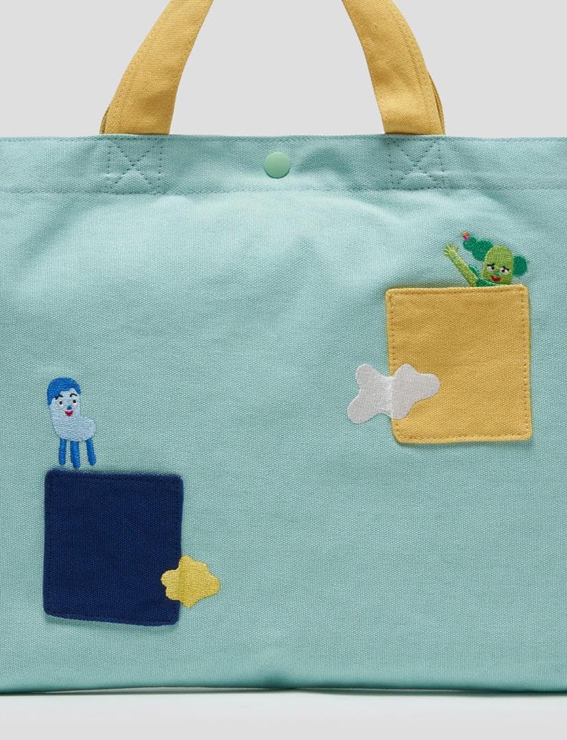 【希少・未開封】 ねほりんぱほりん　nhk トートバッグ　エコバッグ　グッズ クレヨンしんちゃん NIPPON ART トートバッグ（カスカベ防衛隊