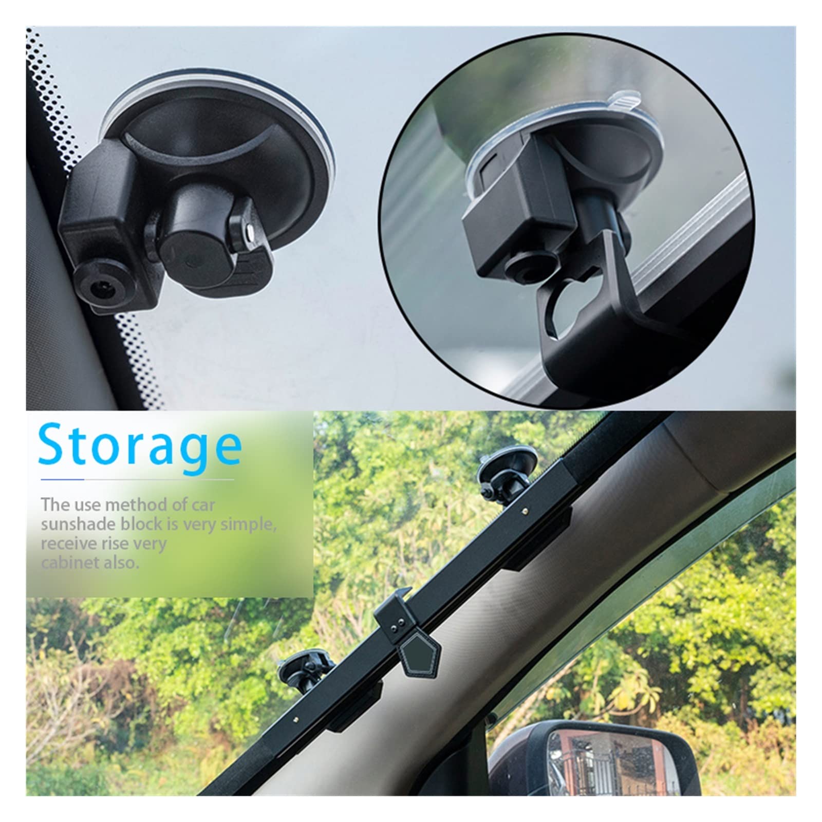 Parasoles Parasol Coche Ventana Delantera Parabrisas Parasol Cubierta para Coche Protección UV Visera Protectora Cortina Parasol Interior Coche Parasol Ventana Coche (Tamaño : 1set 70cm)