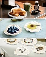 Vista 8 de Soporte de cuchara de cerámica, soporte para cucharas pequeñas para estación de café, encimera de cocina, lindo soporte para cucharas para amantes