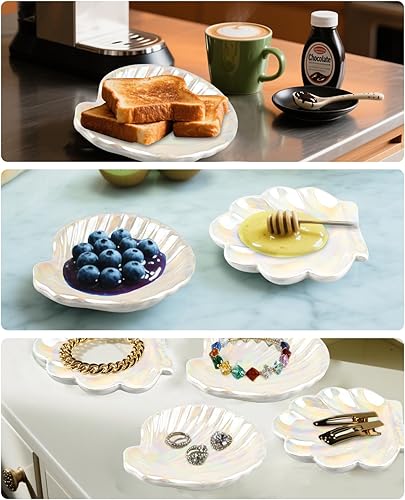 Miniatura 8 de Soporte de cuchara de cerámica, soporte para cucharas pequeñas para estación de café, encimera de cocina, lindo soporte para cucharas para amantes