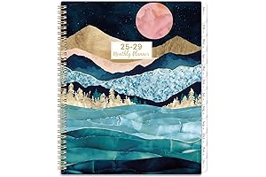 5 Year Monthly Planner 2025-2029, Undated Monthly Calendar 2025-2029