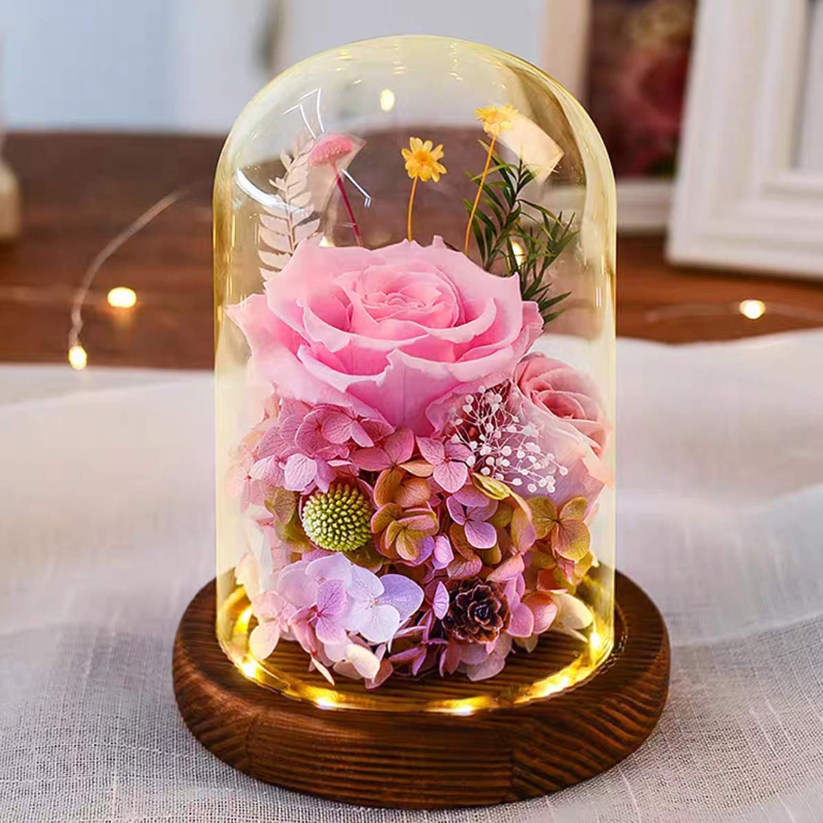 オーダーページ　手作り薔薇　プレゼント お祝い 枯れない花 特別な人へ Amazon｜BONUMD（ララちゃん） バラ プリザーブドフラワー 花