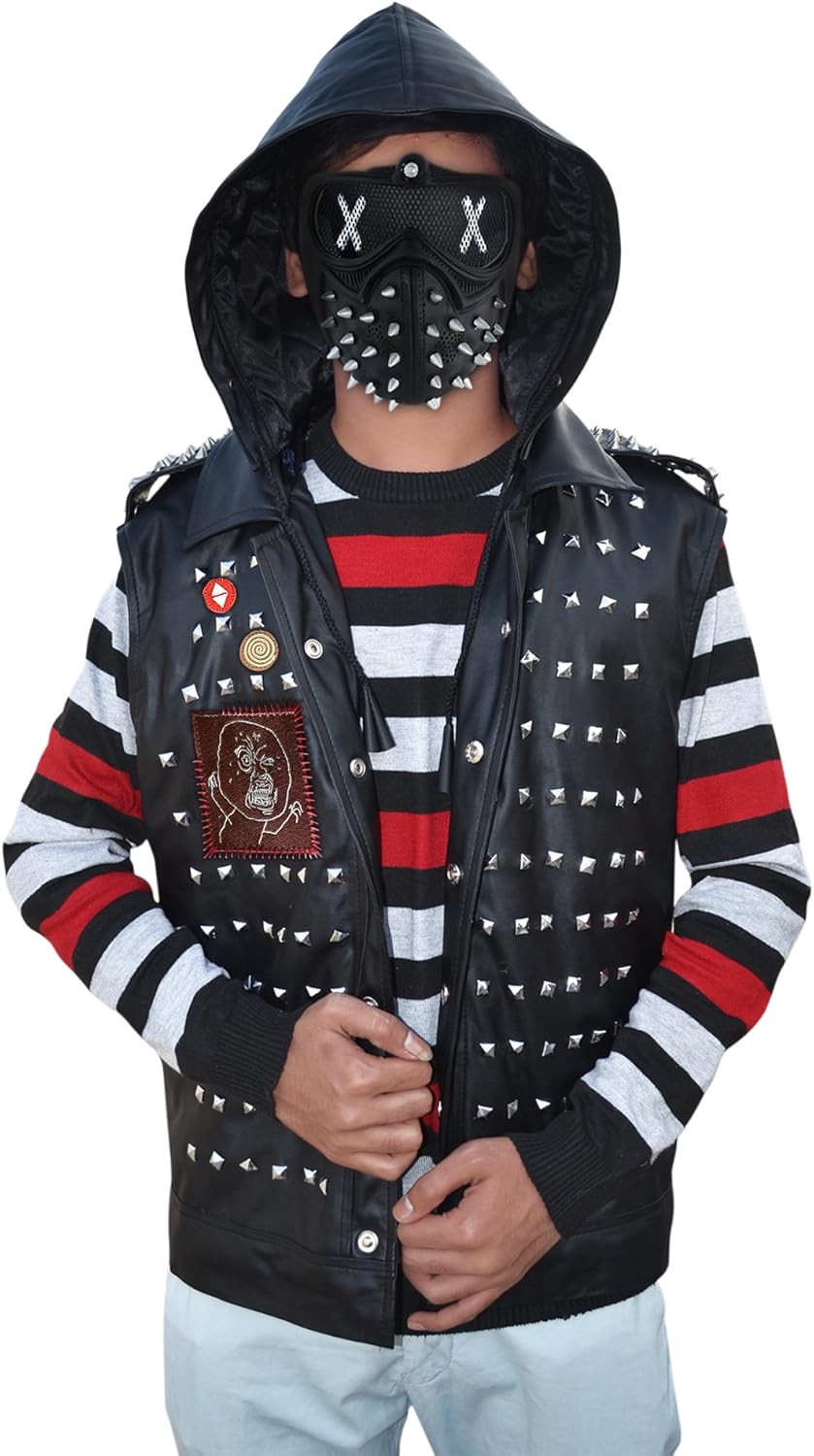 Watch Dogs 2 Dedsec Wrench Vest Shawn Baichoo Leather