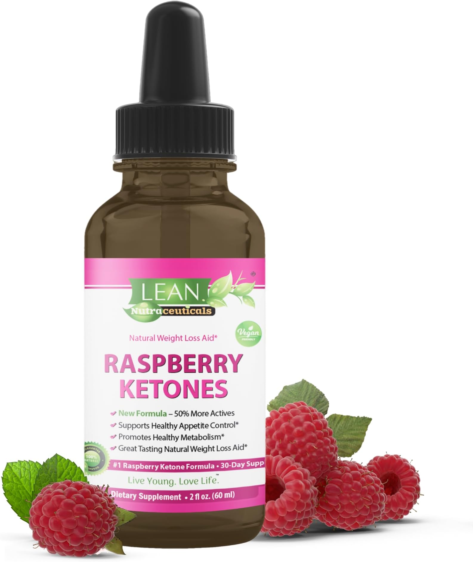 Apple Cider Vinegar Raspberry Ketone Weight Loss Drops, Keto Appetite Suppressant Fat Burner Diet Energy Supplement Metabolism Booster for Women and Men, Slim Faster Than Gummy Pill Capsule Tea, 60 ml
