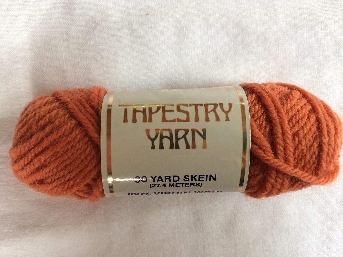 Salmon (Medium Orange) Paternayan Paterna 100% Virgin Wool Tapestry Yarn
