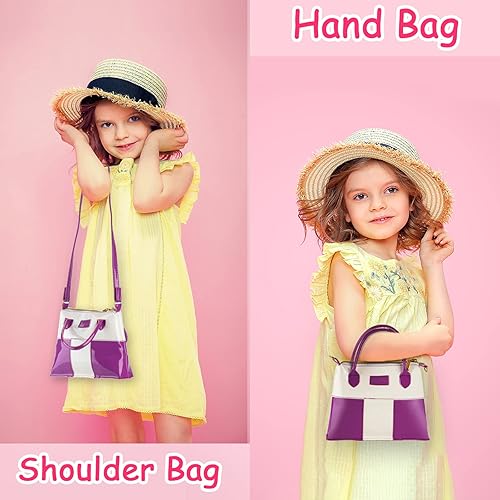 Miniatura 5 de 21 piezas de monedero de simulación para niñas pequeñas, My First Play Purses Juego de juguetes para princesa con bolso, accesorios, juguetes de