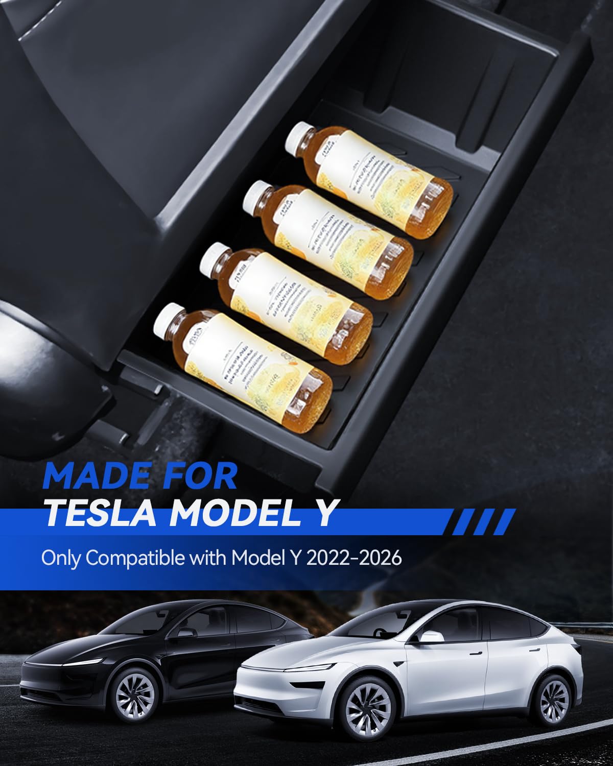 Opbergbox onder de stoel voor Tesla Model Y 2021 2022 2023 Voorstoelen Opbergbox onder de stoel voor Tesla Model Y 2021 2022 2023 Voorstoelen