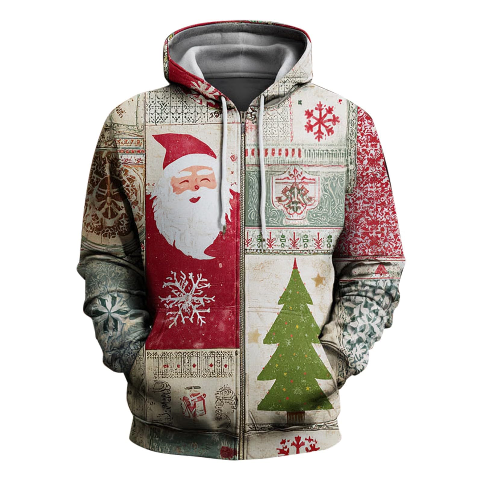 Top Terciopelo Amor En Navidad Y Oh Venid Déjanoslo Camisetas Chaqueta Verano Hombre (Clear, XXXXL) Ropa De Trabajo Entretiempo Sudadera Cremallera Camisa Manga Corta Jersey Oversized