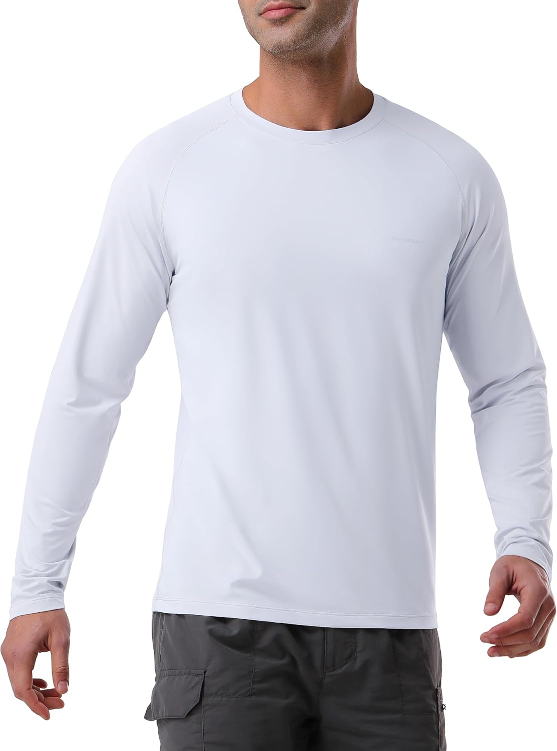 Pioneer Camp Men's Sun UV Protection SPF Shirts UPF50+ Rash Guard Long Sleeve Lightweight Hiking Quick Dry Running Swim Shirt