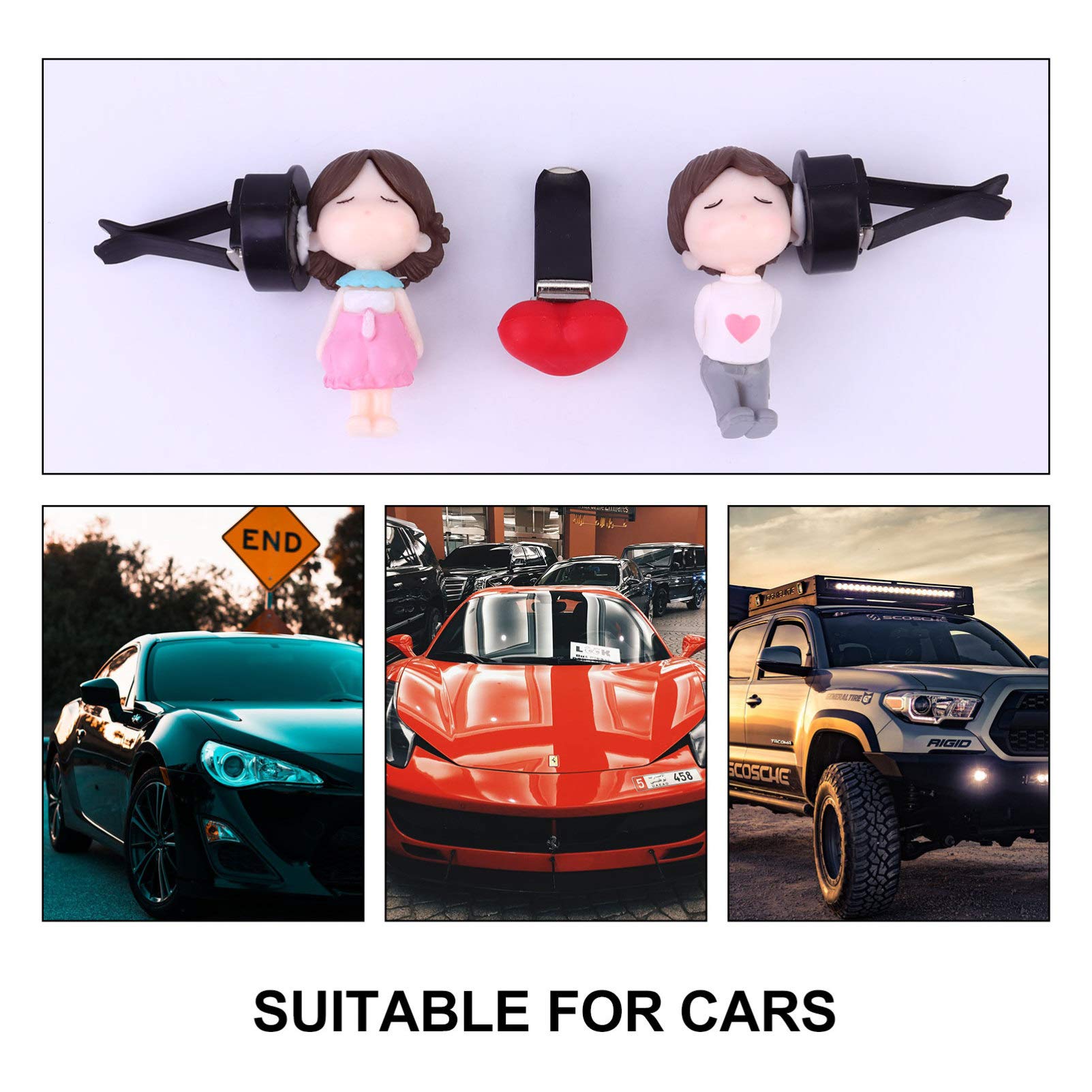 ABOOFAN 3 Set Di Clip Per Auto Accessori Per Auto Diffusore Di Profumo Per Auto