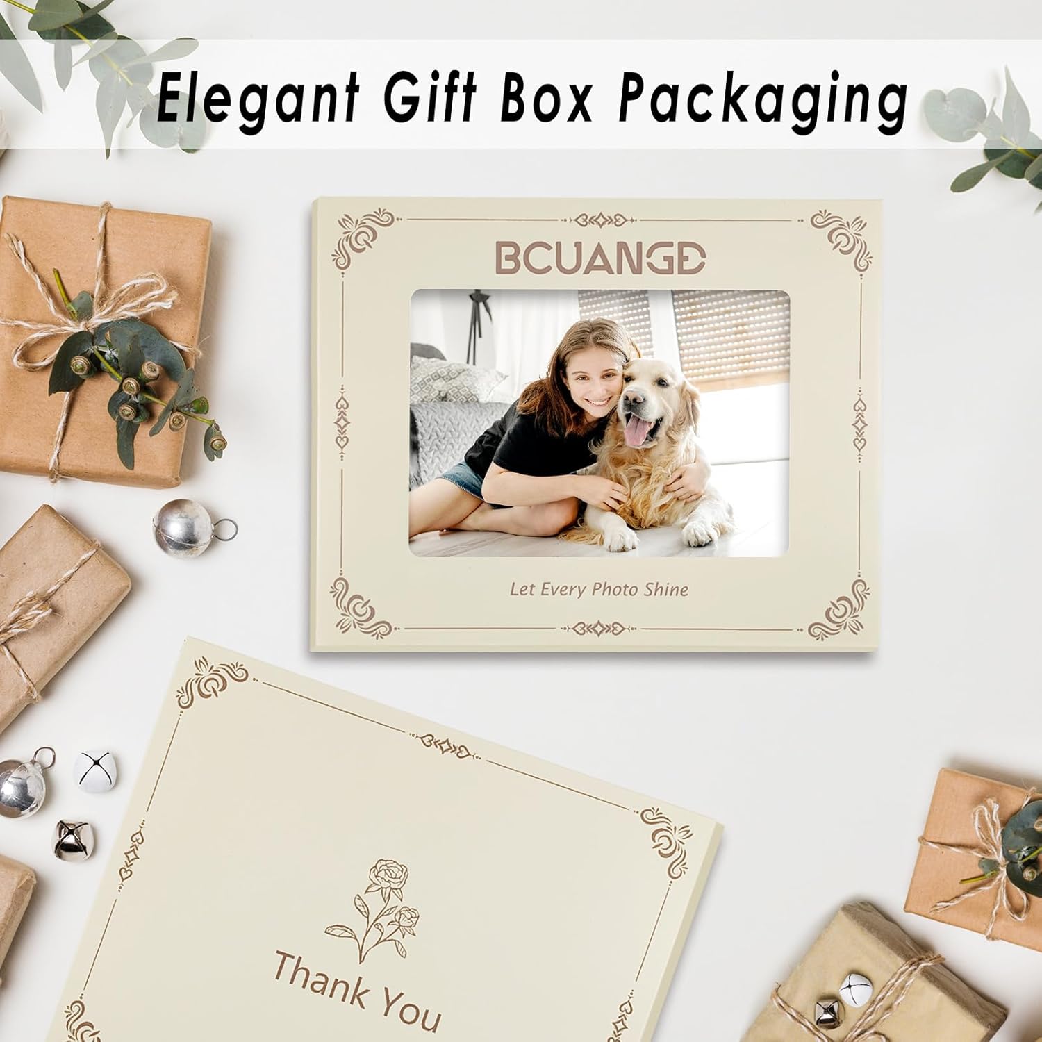 Dog Buddy Picture Frames - Best Buddy Gifts Photo Frame, Pet Gift for Women Dog Owner Lovers 5x7 Picture Frame, Christmas Memorial Remembrance Gifts for Friend - Image 6