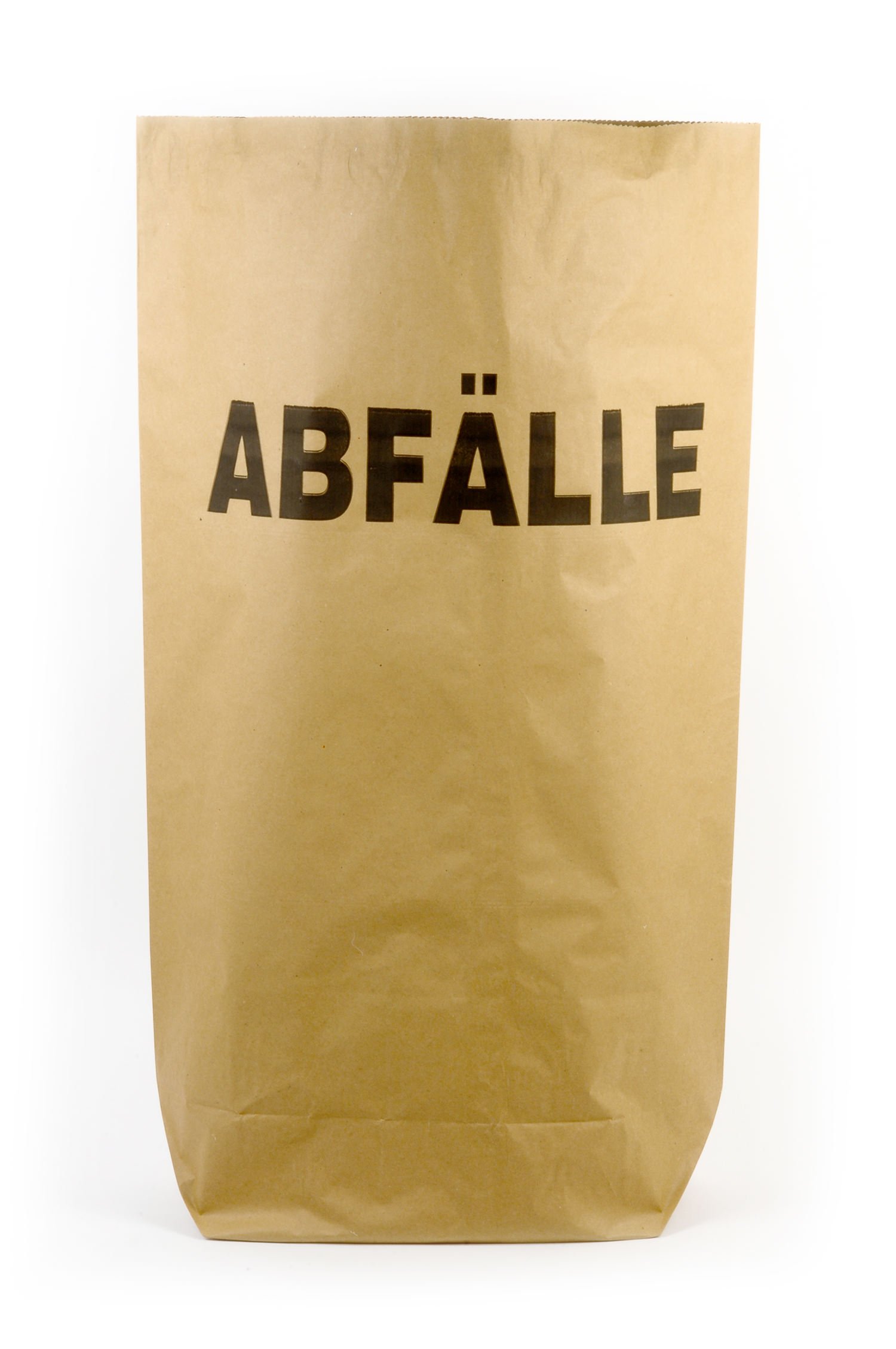 Funny AG-793 Kraftpapier-Müllsack, 70 L, Braun – Packung 25 Stück