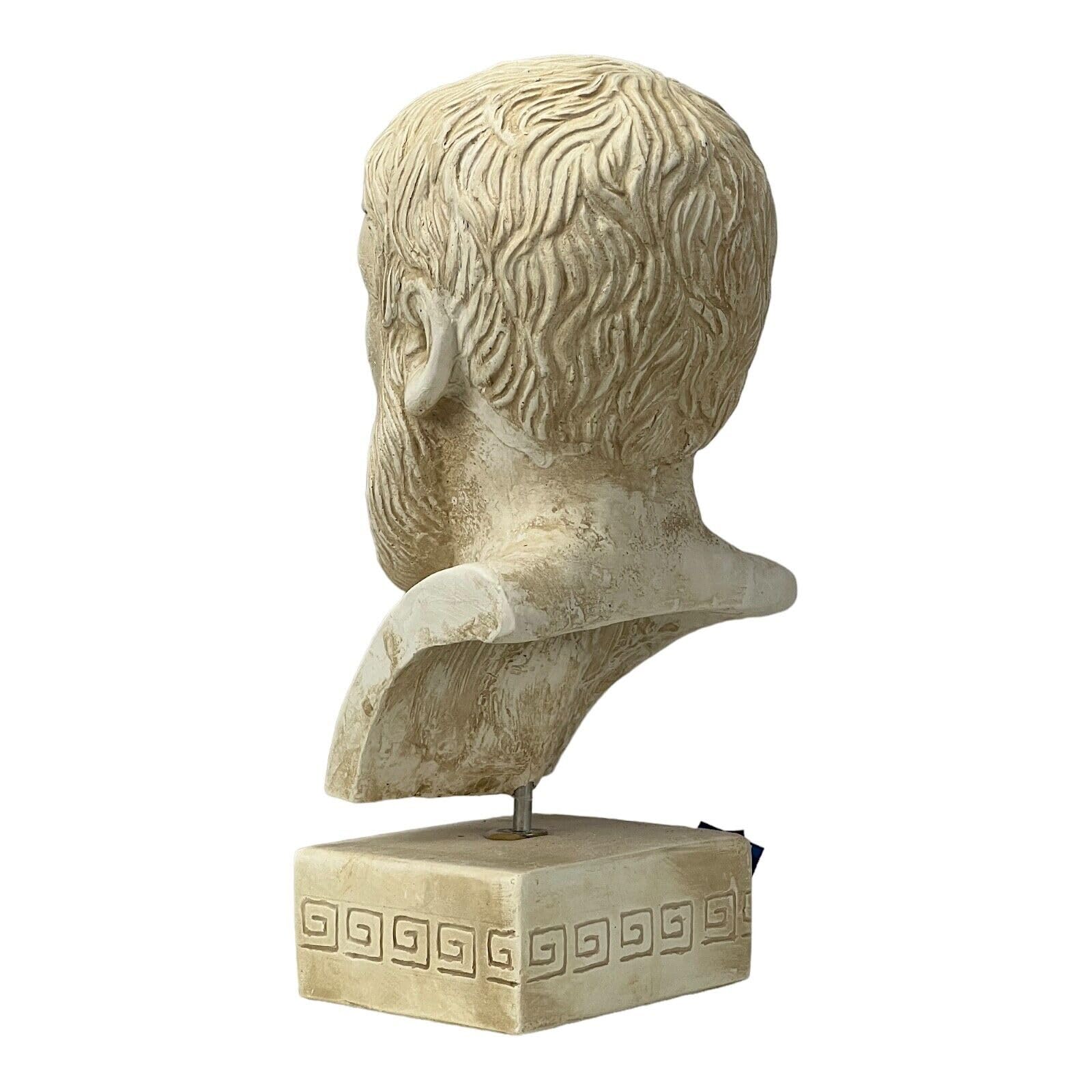 Platon grecki ateński filozof popiersie głowa statuetka rzeźba odlewany kamień