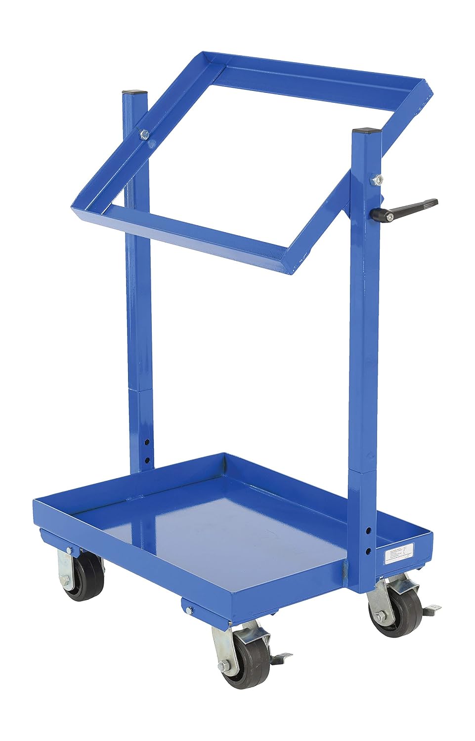 Vestil TSCT-2 Steel Stock Cart, 200 lbs Load Capacity, 37-5/8" Height, 30-3/16" Length x 18" Width
