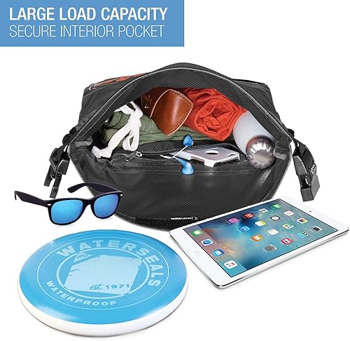 Miniatura 2 de Lewis N. Clark Mochila impermeable, material Ripstop y cerradura de combinación antirrobo para proteger objetos de valor en camping, unisex