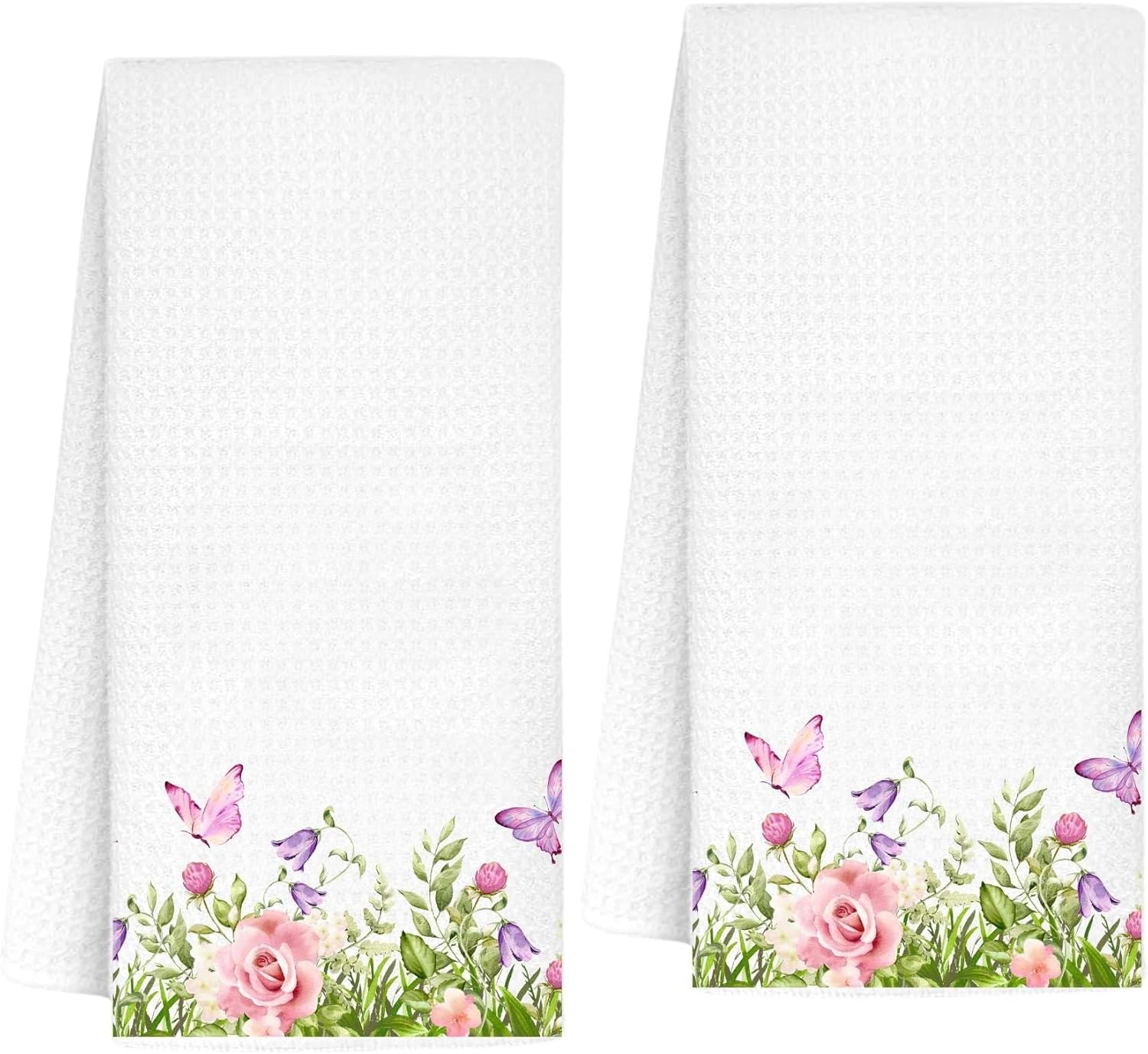 InnoBeta Butterfly Gifts, Kitchen Towel 2 Pack with