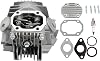 52.4mm Cylinder Head Assembly with Spark Plug and Gaskets for 4-Stroke 1P52FMH Horizontal Engine 110cc ATV Dirt Pit Bike Go Karts Quad 4 Wheeler Dune Buggys Motorcycle